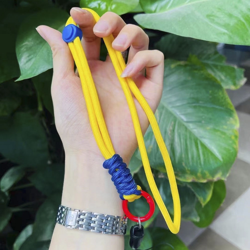 1 Dây Đeo Cổ Gắn Điện Thoại / Móc Khóa Chống Thất Lạc Nhiều Màu Tùy Chỉnh Tiện Dụng