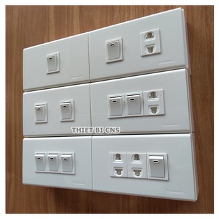 COMBO Công tắc - Ổ cắm - Ổ TV, Điện thoại Panasonic - Full-Color Chính hãng