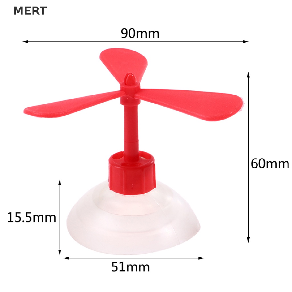 Cánh Quạt Hút Gắn Mũ Bảo Hiểm Trang Trí Vui Nhộn Cho Bé