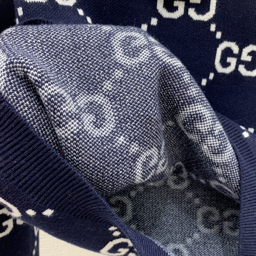 Áo len nam nữ Gucci GC GG hoạ tiết thương hiệu thời trang