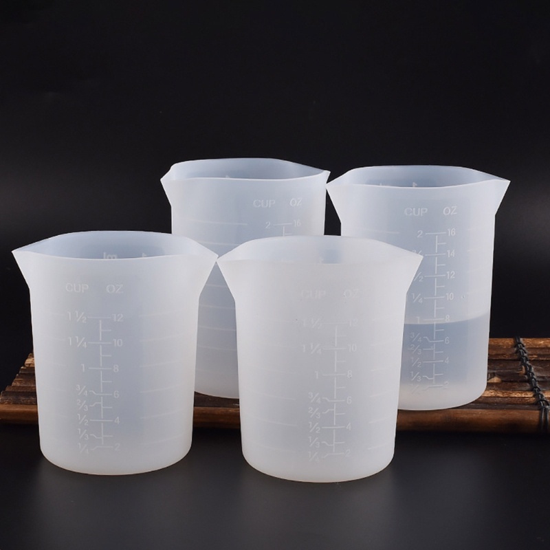 Cốc Đong Bằng Silicone Có Thể Tái Sử Dụng