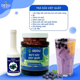 Mứt Sốt Việt Quất Dedu