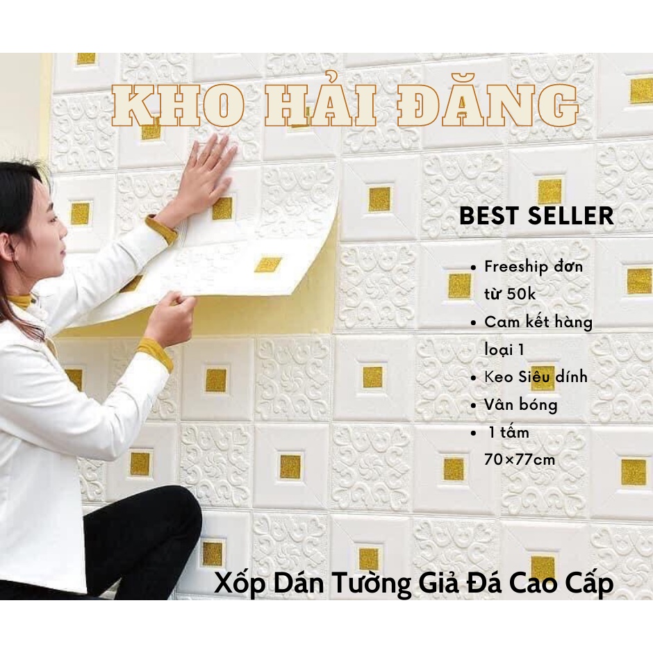 XỐP GIẢ DA HOA VĂN CAO CẤP