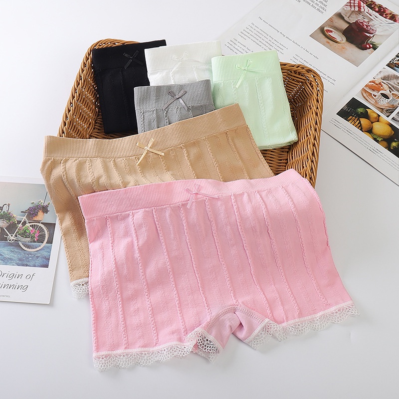 Quần Mặc Trong Váy, Quần Đùi Mặc Váy Ngắn Cotton Dệt Gân Cao Cấp ZANABRA V450
