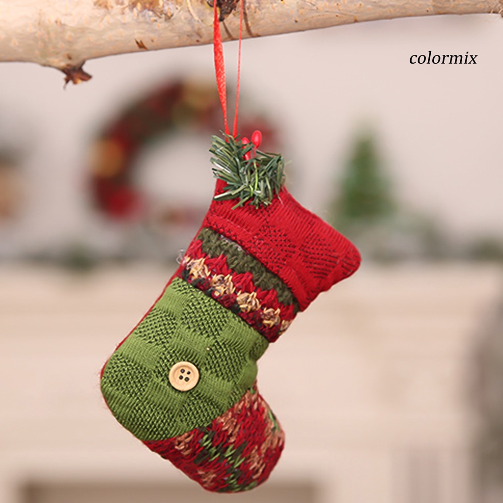 Phụ Kiện Treo Trang Trí Giáng Sinh Bằng Vải Tinh Tế