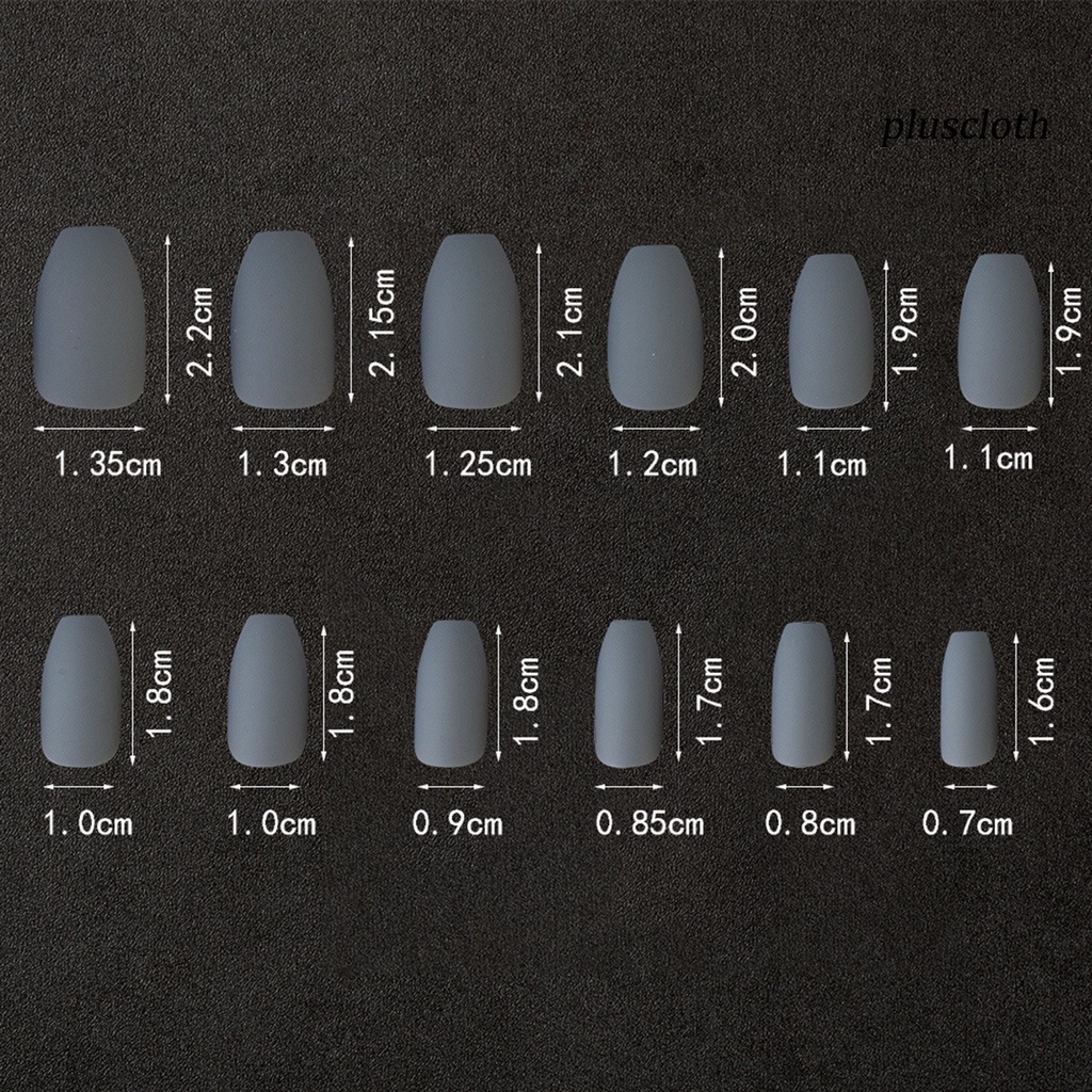 Bộ 24 Móng Tay Giả Màu Sắc Sống Động