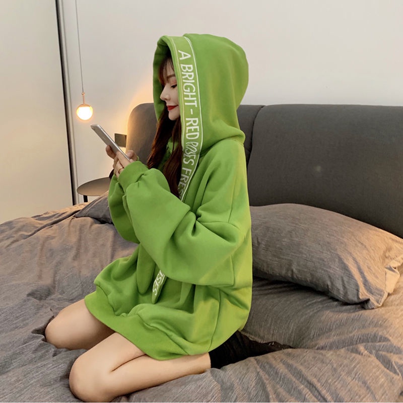 Áo Sweater Dáng Rộng Phong Cách Hàn Quốc Dễ Thương Cho Nữ