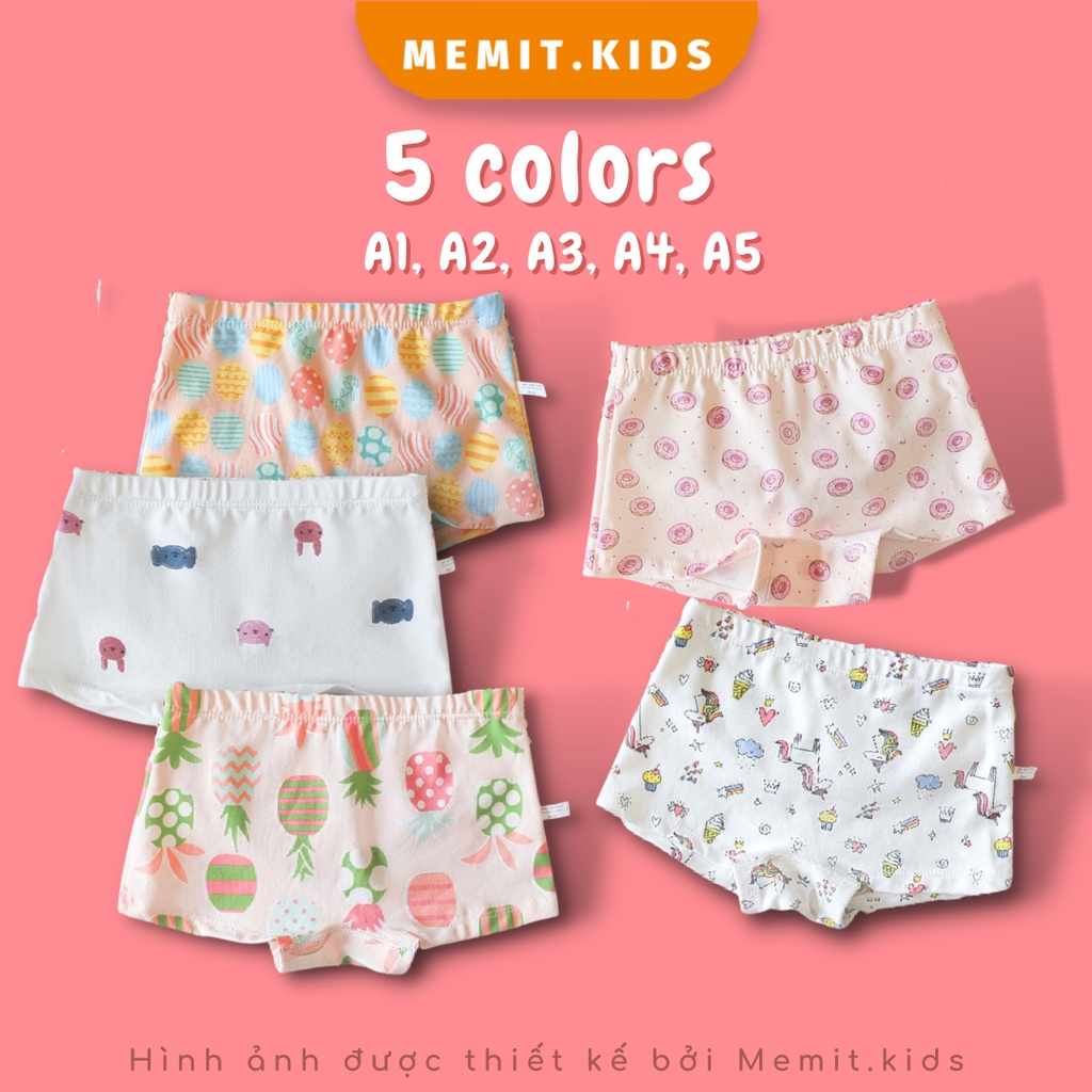 quần chip các mẫu A1, A2, A3, A4, A5, chất liệu thoáng mát, có bảng size đi kèm_Memit