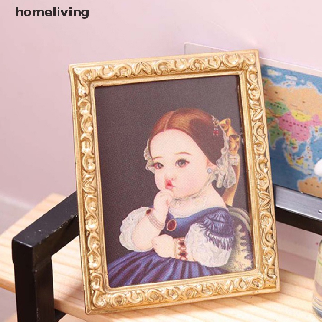 Mô Hình Khung Ảnh Mini 1: 12 Ob11 Tự Trang Trí Nhà Búp Bê