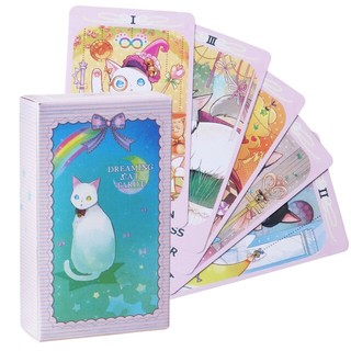 Bộ Bài Dreaming Cat Tarot Size Thường Nifoki B1