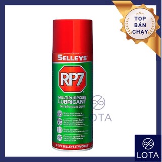 CHAI XỊT SELLEYS RP7 CHỐNG RỈ SÉT 150G bình dầu chống gỉ vệ sinh kim loại dung dịch bôi trơn LOTA