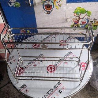 Kệ inox 2 tầng