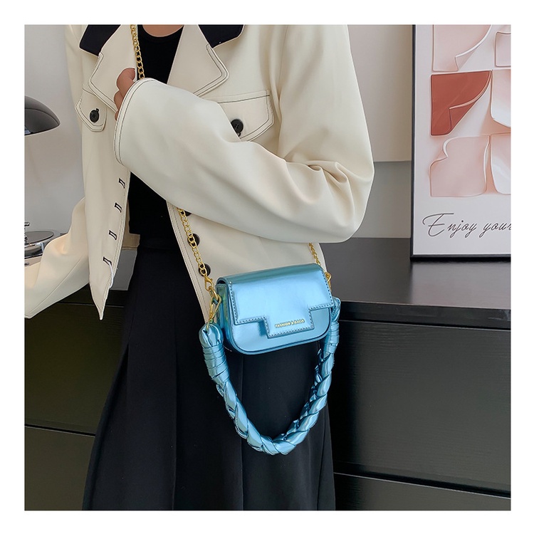 Túi Xách Đeo Vai Mini Màu Laser Thời Trang Mới Cho Nữ