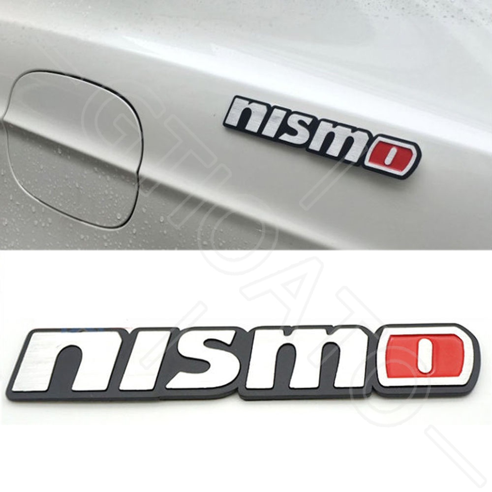 GTIOATO NISMO Biểu Tượng Xe Biểu Tượng Xe Hơi Huy Hiệu Xe Hơi Biểu Tượng Oto Hợp Kim Nhôm Biểu Tượng Ô Tô Huy Hiệu Ô Tô Trang Trí Ô Tô Cho Nissan NP300 Navara Terra X–Trail Patrol Royale Almera Sylphy