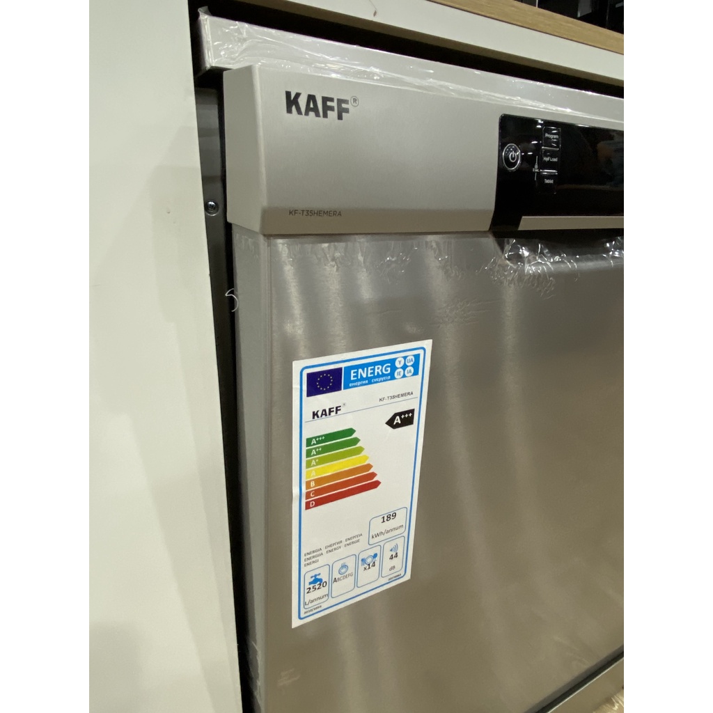 Máy Rửa Chén KAFF KF-T35HEMERA - Xuất xứ: Thổ Nhĩ Kỳ (Made In Turkey), tự vệ sinh lồng rửa, UVON diệt khuẩn