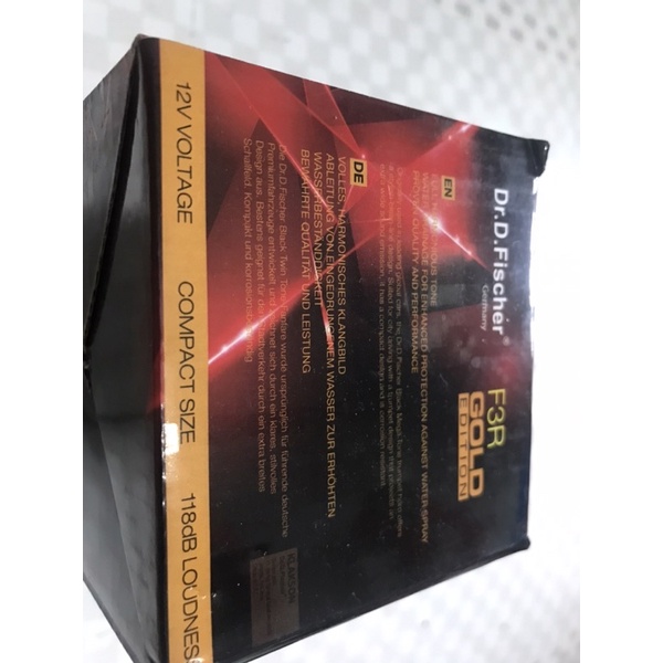 Còi sên Dr.D.Fischer Đức chính hãng cho ô tô - 1 cặp