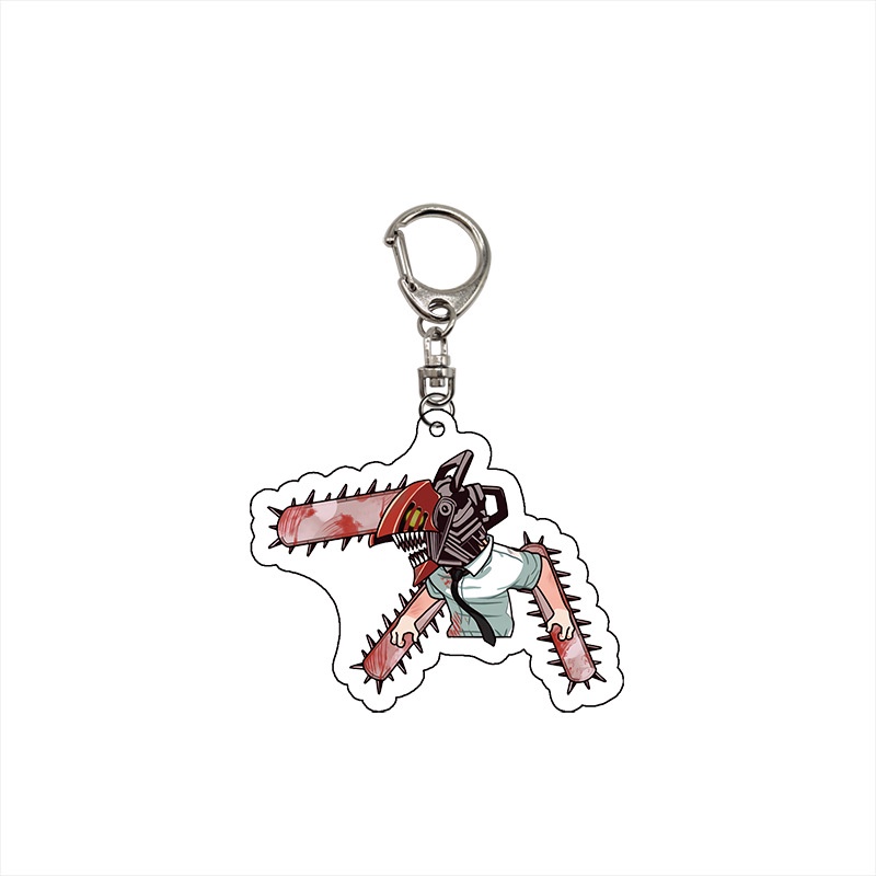 Móc Chìa Khóa Hình Nhân Vật Chainsaw Man NS3 Bằng Acrylic Dễ Thương