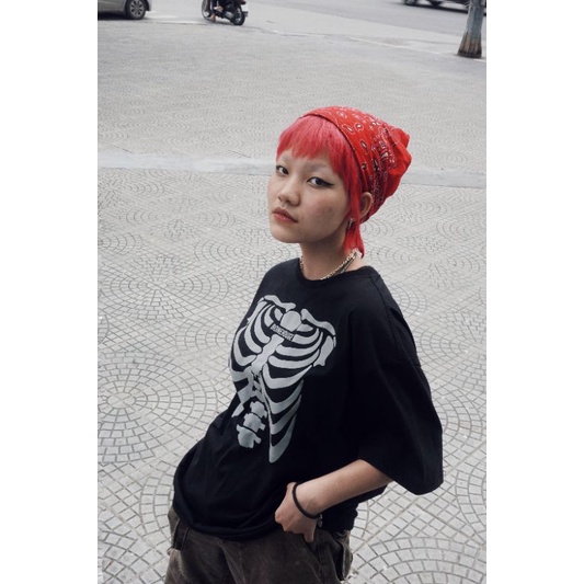 Áo thun unisex BONE GRAY Tee , áo phông T-shirt nam nữ unisex BONE HOUSES