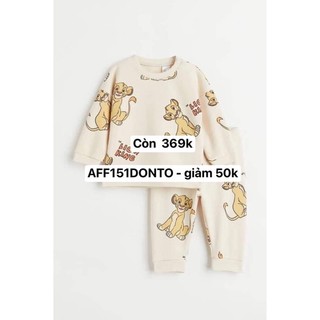 Bộ H&M hình sư tử trắng