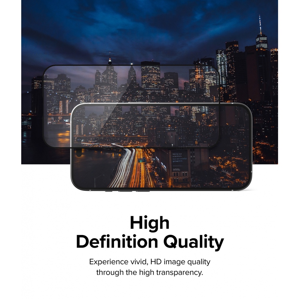 Cường lực Ringke cho iPhone 15 Pro Max / 15 Pro / 14 Pro Max / 14 Pro / 14 Plus / 13 mini / 13 / 13 Pro / 13 Pro Max