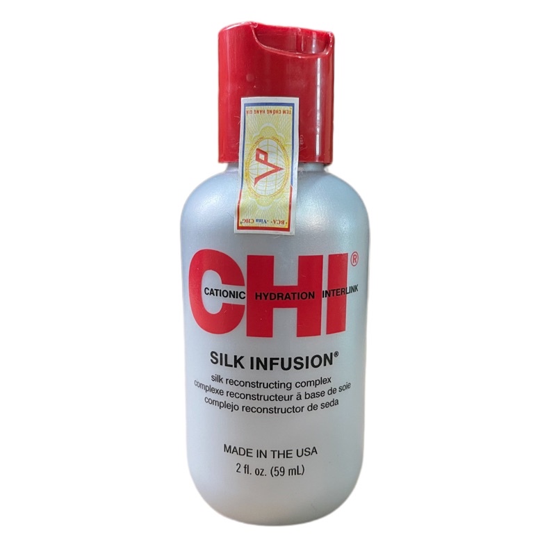 Tinh chất dưỡng tóc mềm mượt Fanola CHI Silk Infusion 59ml
