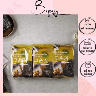 Gói Rong biển ăn liền truyền thống 5gr, rong biển siêu ngon rất dễ ăn Hàn Quốc