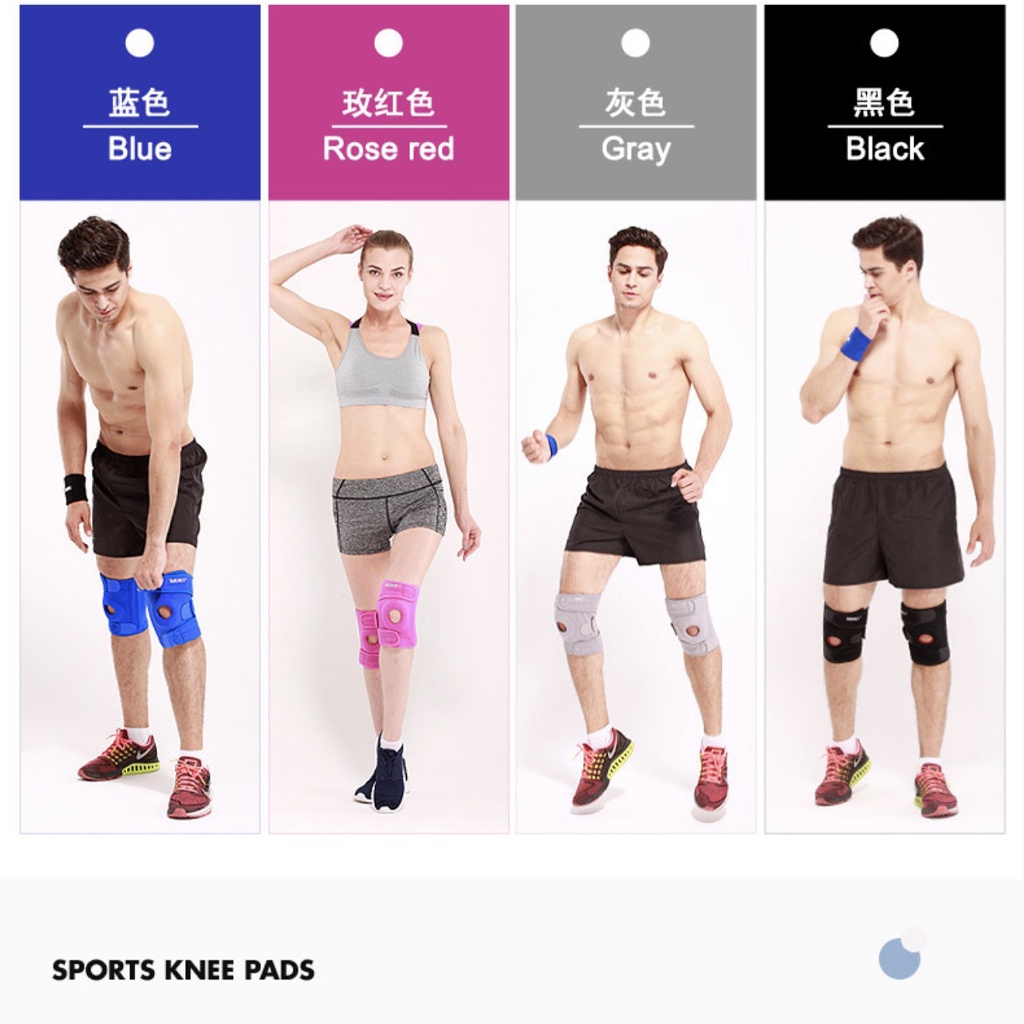 Đai bó gối cầu lông Silicon, băng bảo vệ khớp gối hiệu quả khi chơi thể thao