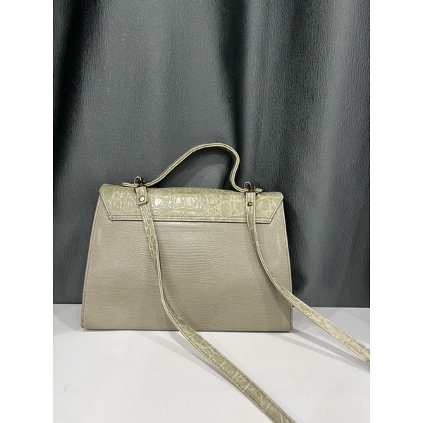 Túi si nhập nhật da thật 100% dập vân cá sấu & kì nhông độc lạ