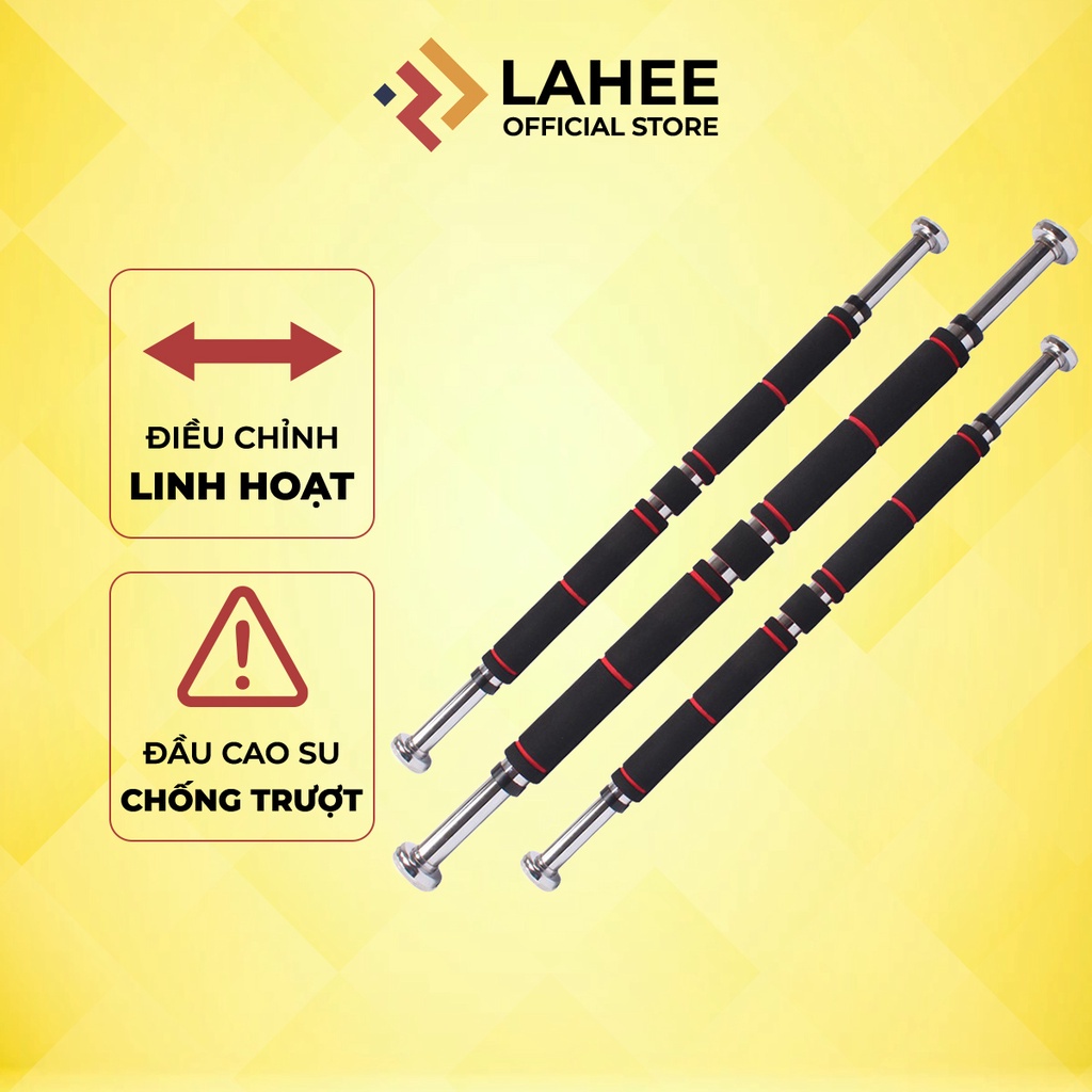 Thanh tập xà đơn treo tường gắn cửa tùy chỉnh chống xoay phù hợp tập gym tại nhà tăng cơ bắp - LAHEE 16XD