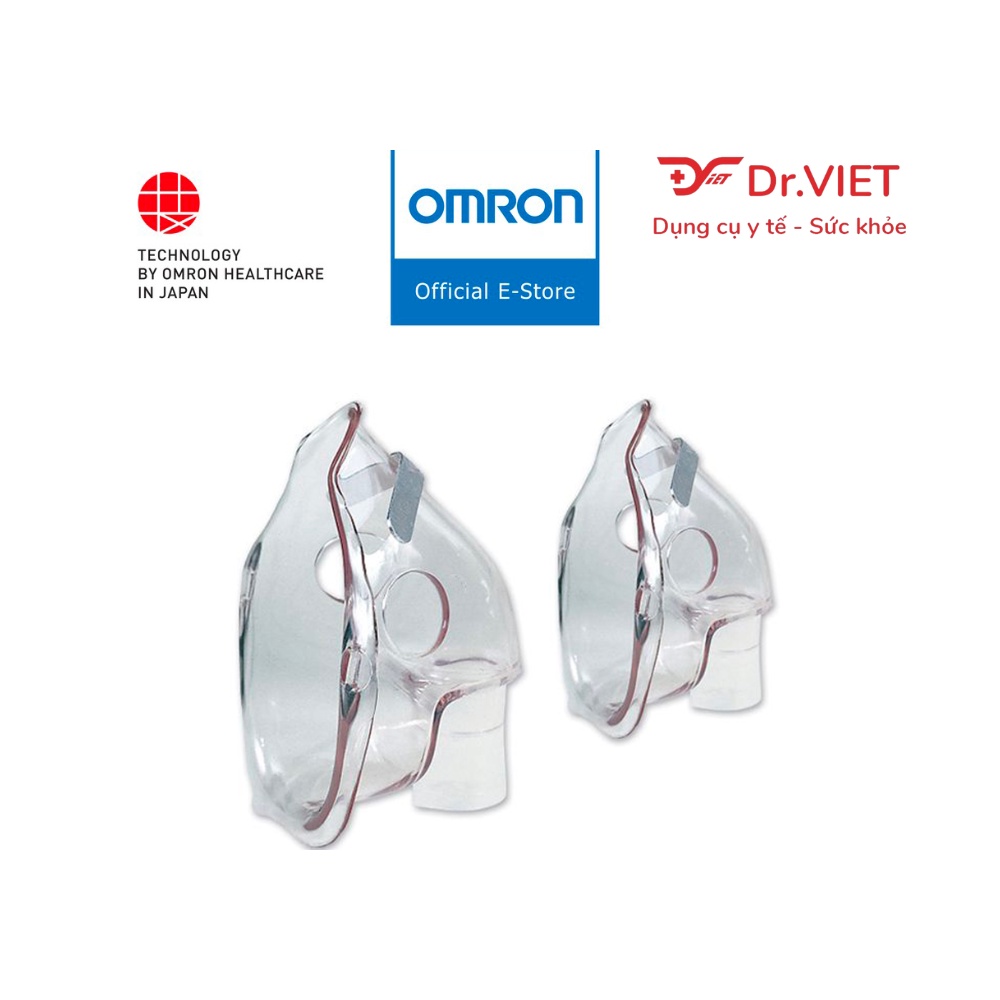 Phụ kiện mask xông mũi họng Omron Chính hãng- Thiết kế thoải mái, phù hợp cho mọi đối tượng