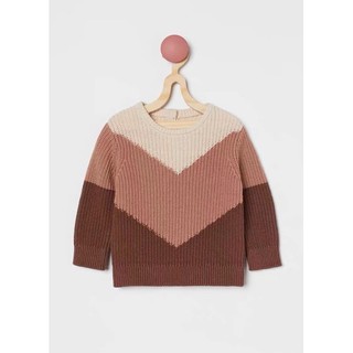 Áo len bé gái h&m sz 4-24m