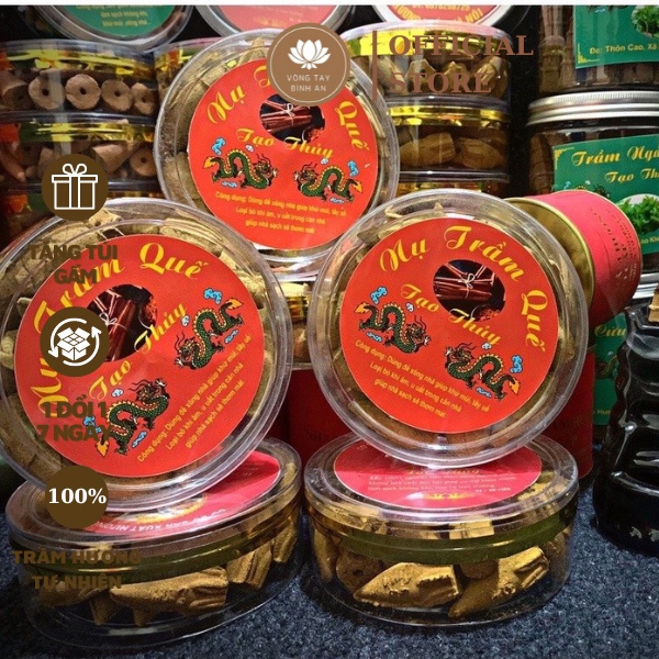 Nụ trầm quế cao cấp 100% hương quế tự nhiên để xông nhà tẩy uế loại bỏ khí âm giúp nhà sạch sẽ thơm mát