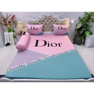Bộ drap ga thun ý 5D (m6*2m nệm dưới 15cm) không mền