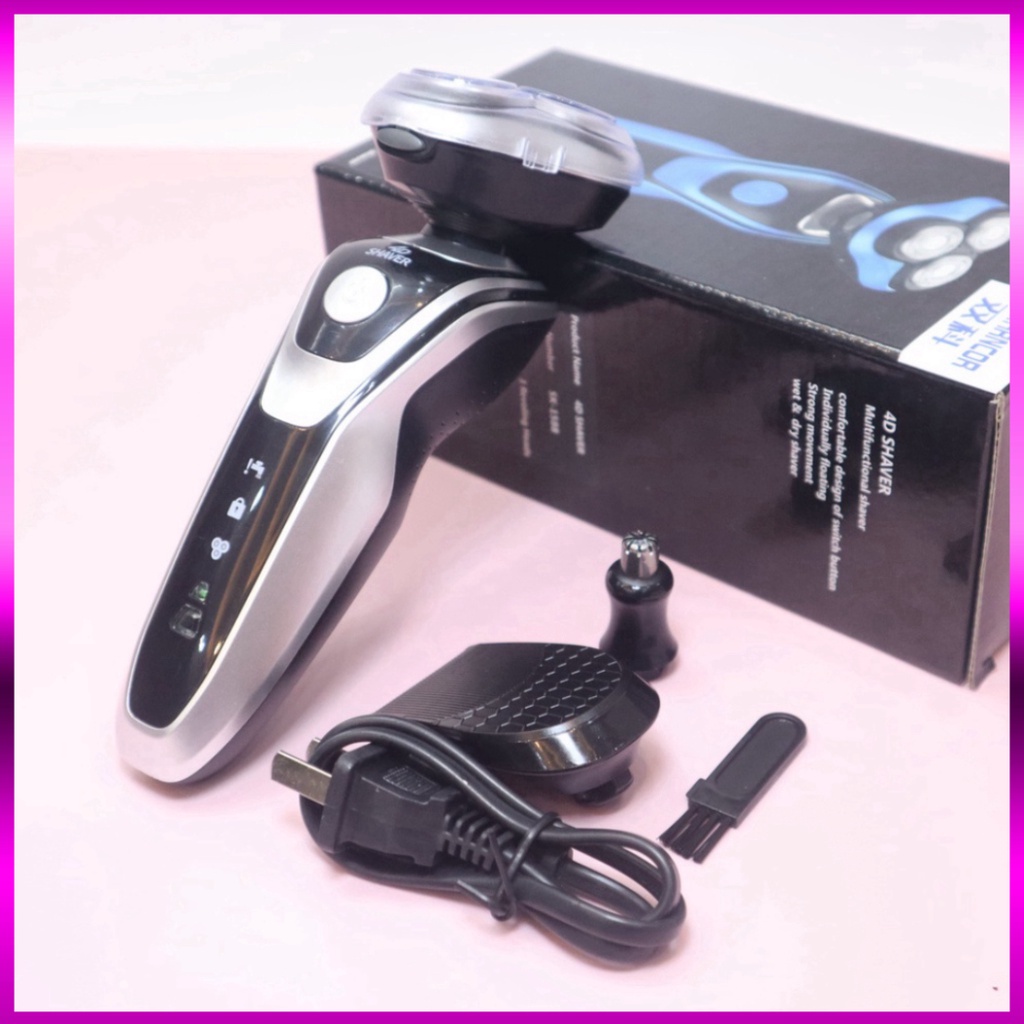 Máy cạo râu SK1588 3 in 1 thông minh, chống nước cao cấp