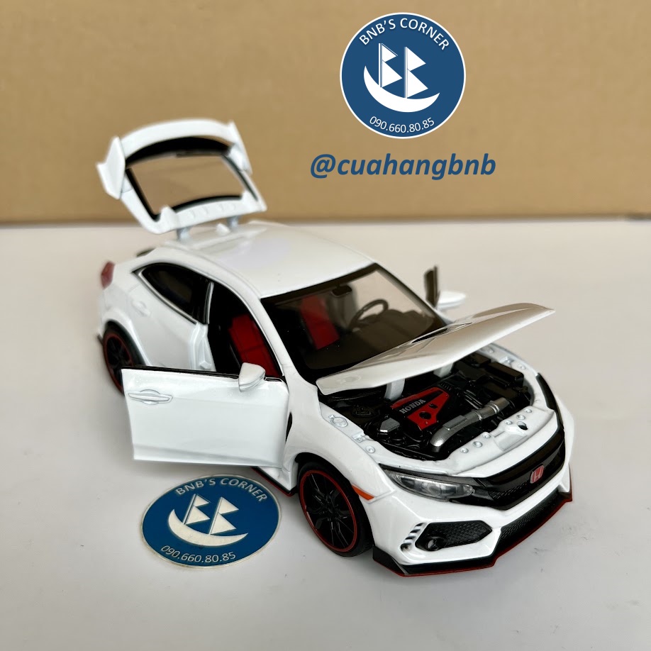 Xe mô hình 1:32 Honda Civic Type R hãng Mini Auto