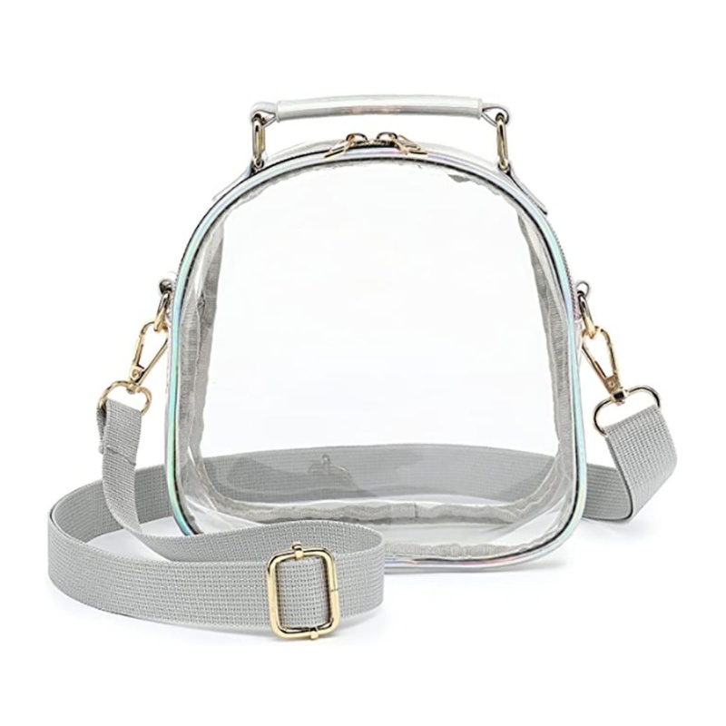 Túi Đeo Chéo Trong Suốt Với Dây Đeo Tháo Rời Được Thời Trang Cho Nữ