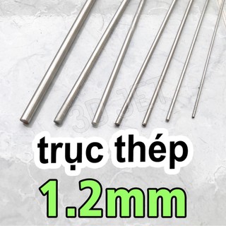 Trục Thép 1.2mm không rỉ đủ kích thước, ti inox, thép không rỉ, thép 304, ti truc, ti, truc, truc thep, ti thep