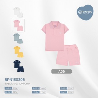 [ Bu baby ] Bộ Polo Bu Cho bé từ 6m tới 4y nhiều màu sắc khác nhau cho mẹ lựa chọn