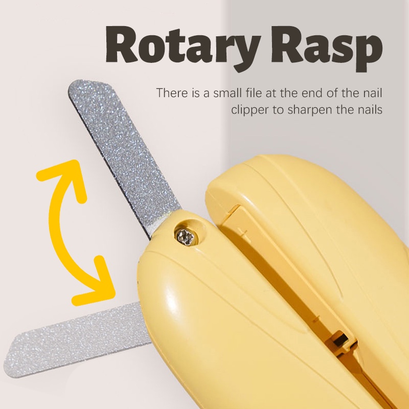 HamshMoc Kềm Cắt Móng Vuốt Thú Cưng An Toàn Có Đèn LED