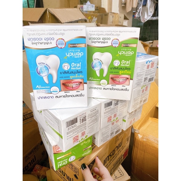 Cao răng Oral Herbal cho răng niềng  Thái Lan