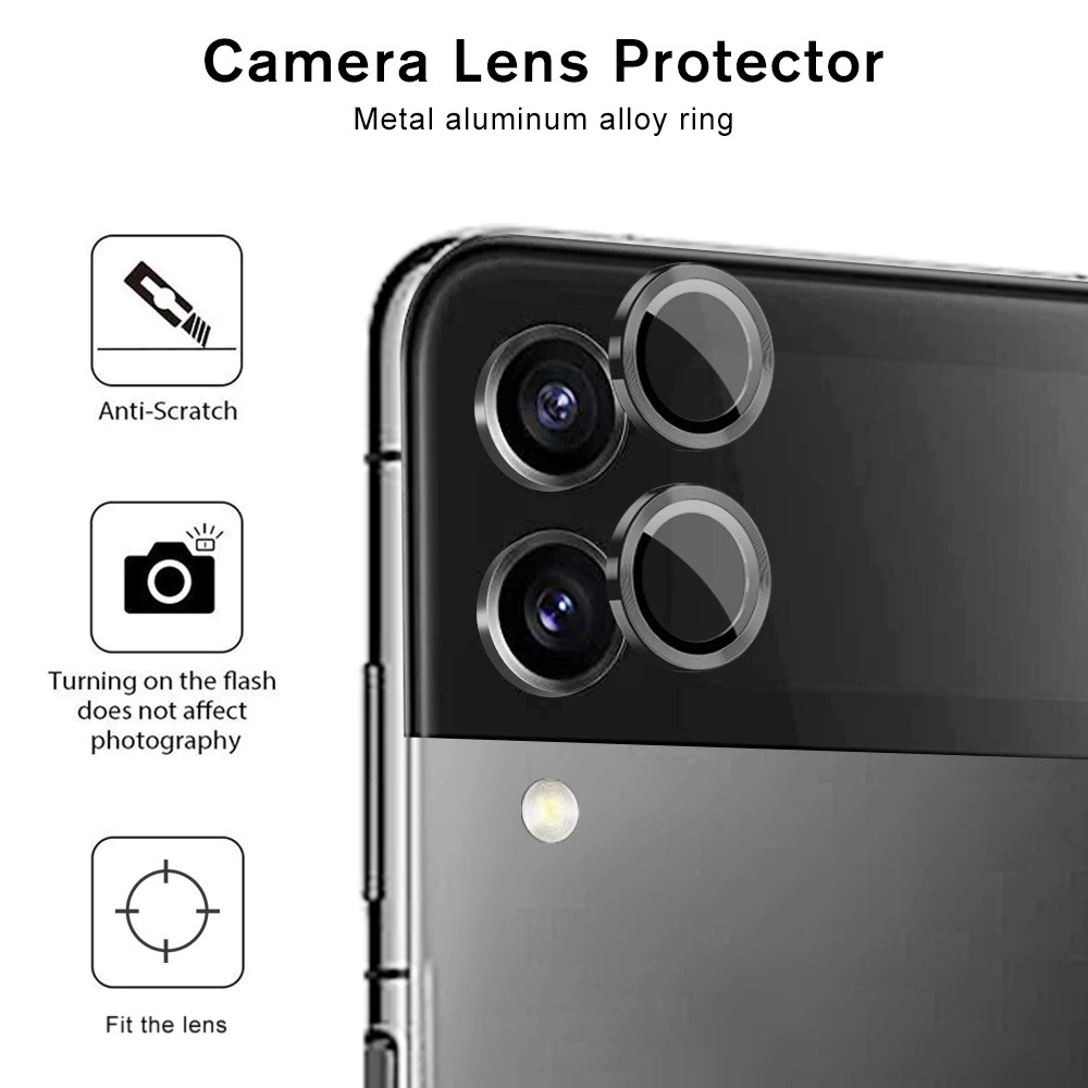 KÍNH CƯỜNG LỰC CAMERA SAMSUNG GALAXY Z FLIP 5G - Z FLIP 4 5G KUZOOM AR CHÍNH HÃNG