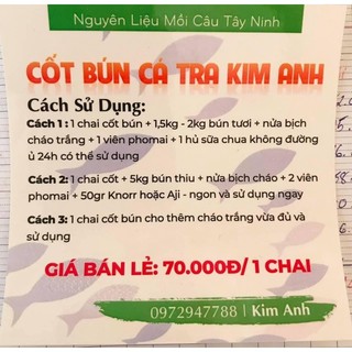 Cốt Bún Cá Tra Kim Anh