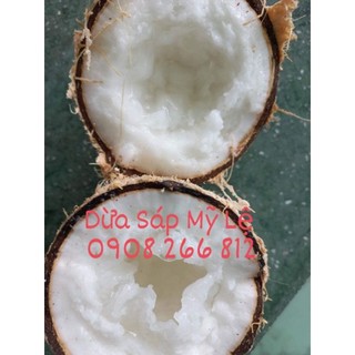 Dừa Sáp Bi đặc dày cơm 120k trái 600g-800g
