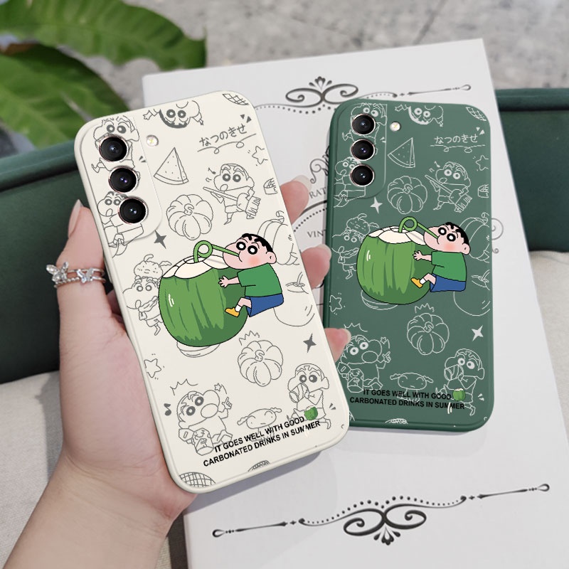 Ốp Điện Thoại Hình Trái Dừa Cho Samsung Galaxy S21 S20 FE Ultra Plus