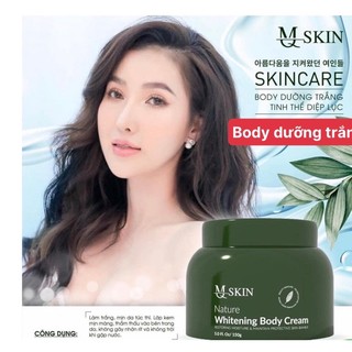 Kem trắng da body diệp lục mq skin