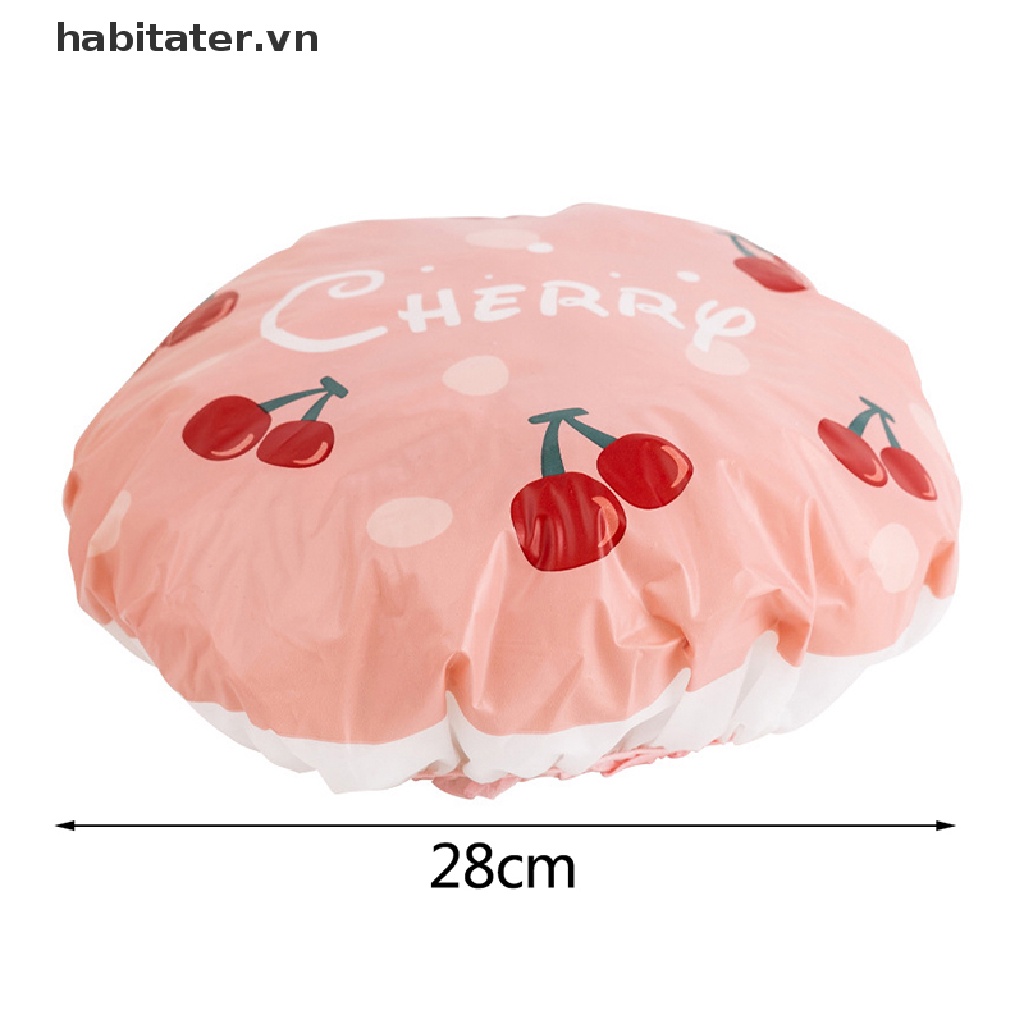 Mũ Tắm Trùm Đầu Co Giãn Chống Thấm Nước Có Thể Tái Sử Dụng 6 Màu Thời Trang Cho Nữ