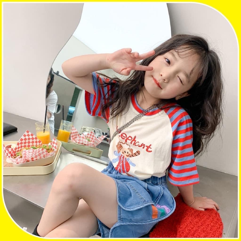 Lyvyshop - (Cotton SG chính phẩm) Áo thun bé gái siêu dễ thương từ 09-28kg