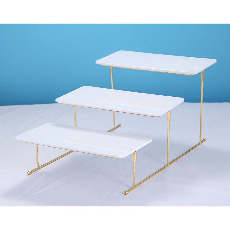 Khay bánh bậc thang trang trí sự kiện trang trí tiệc sang trọng