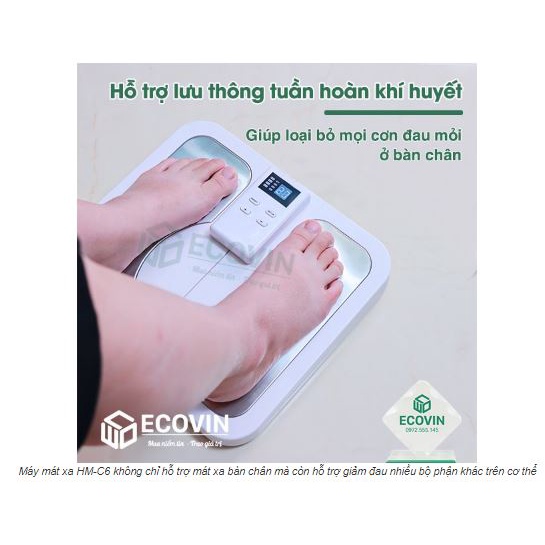 Máy Massage bàn chân , Máy massa xung điện HM-C6