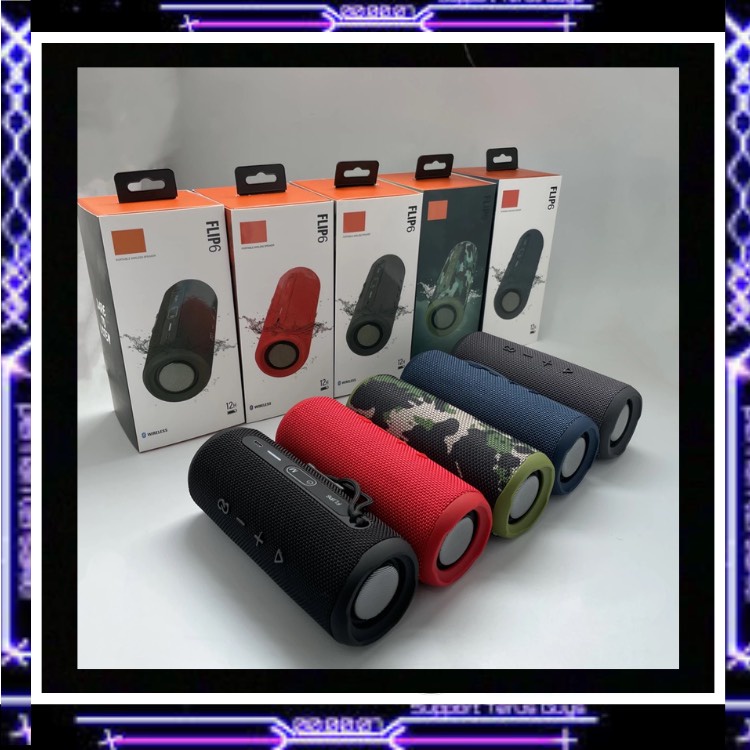 Loa Bluetooth Flip6 Hàng Cao Cấp Âm Thanh Siêu Đỉnh,Siêu Bass Pin Khủng 4800Mah Nghe Nhạc 5 Tiếng BH6T